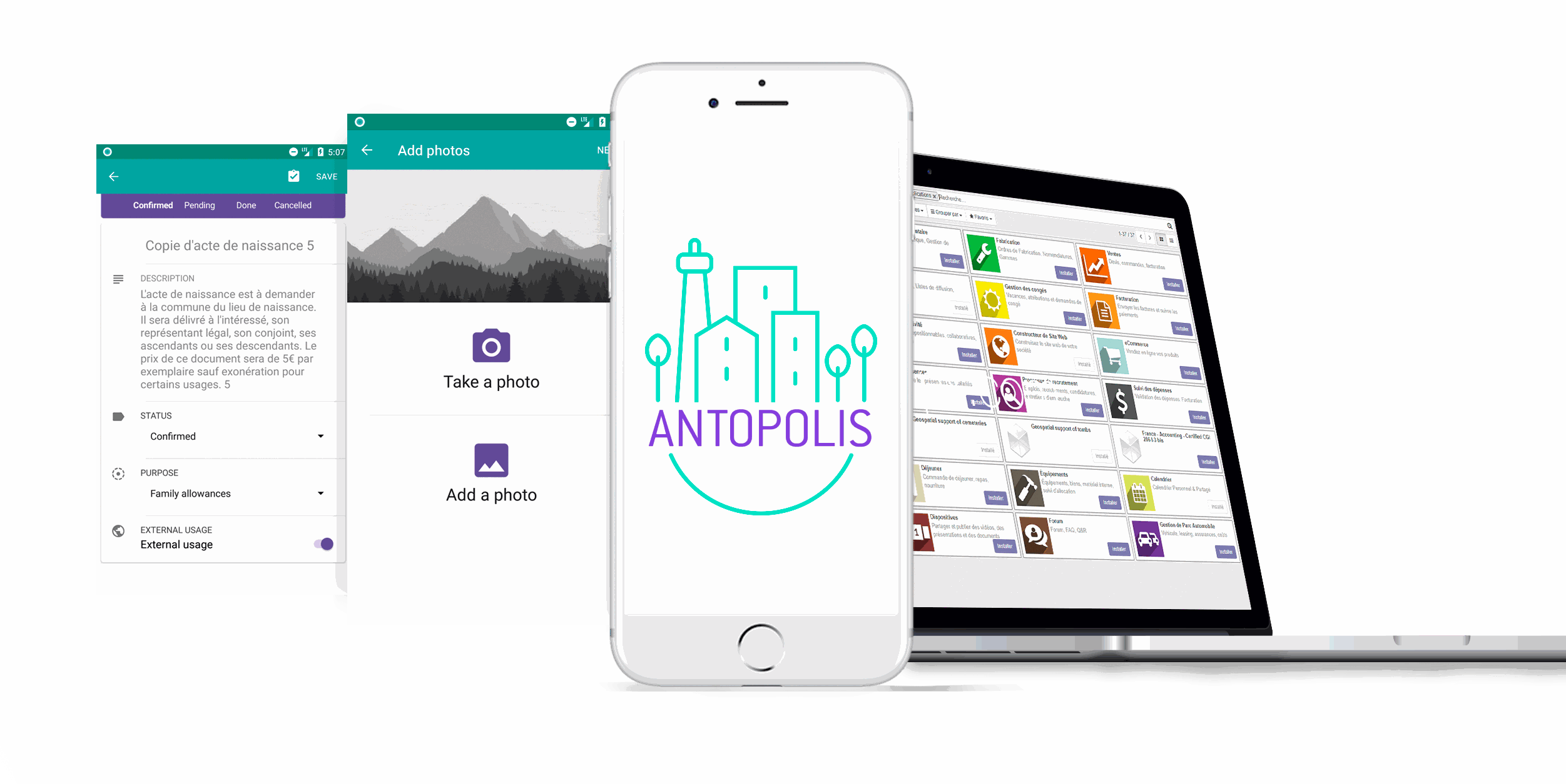 Odoo • Texte et Image